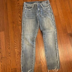 BLANKNYC ladies fringed ladies jeans size27
